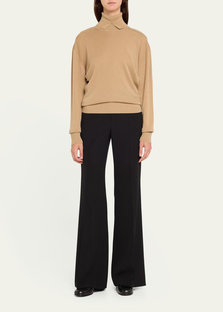 wool turtleneck sweater