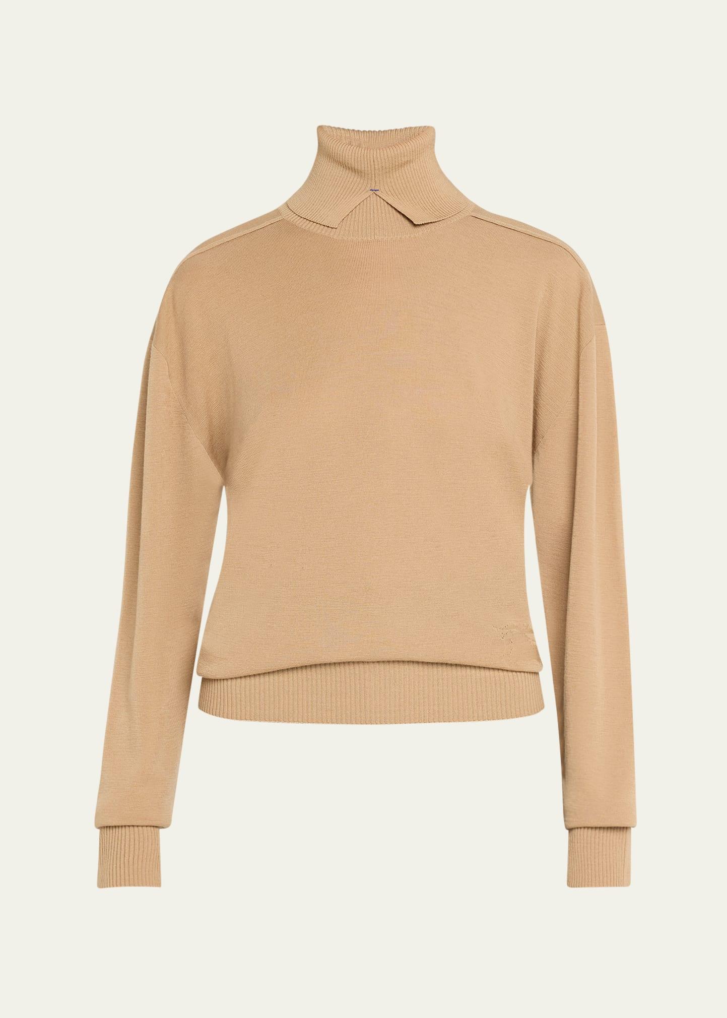 wool turtleneck sweater