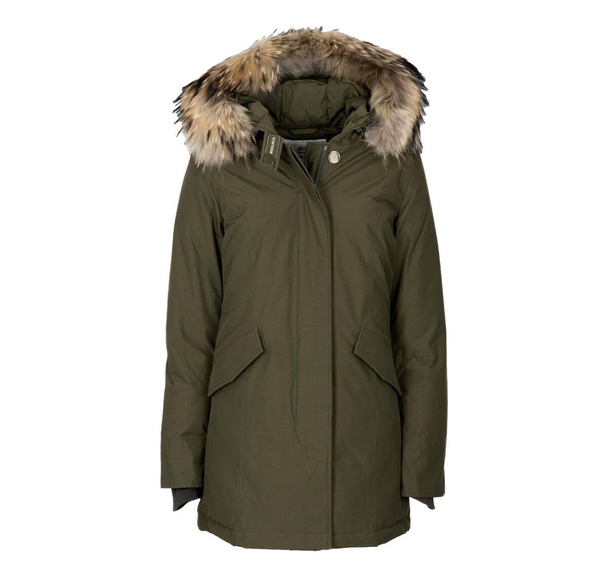 woolrich arctic racoon parka