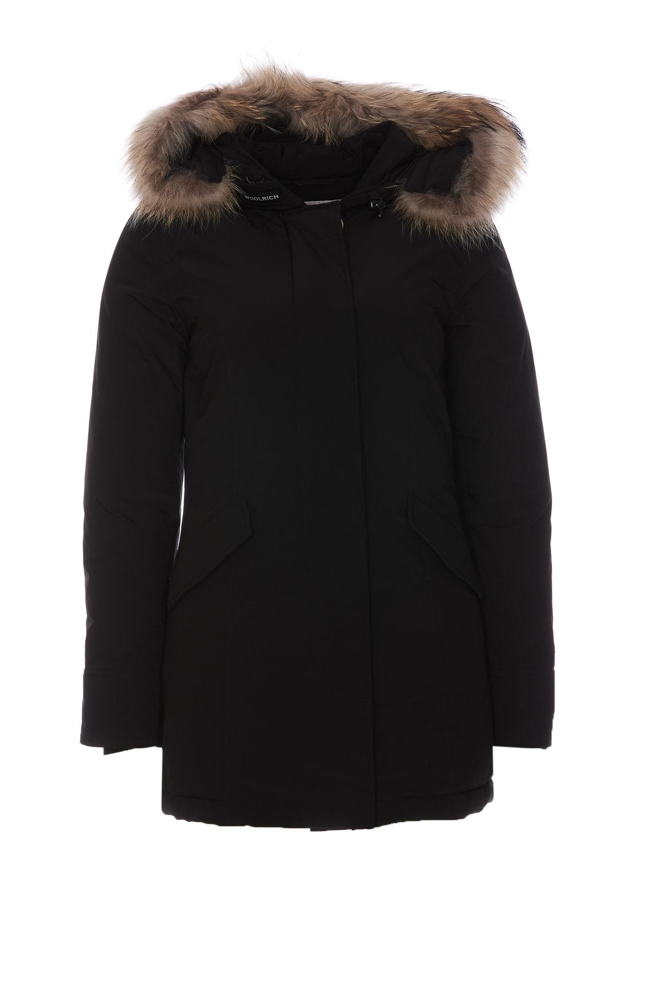 woolrich artic raccoon parka jacket