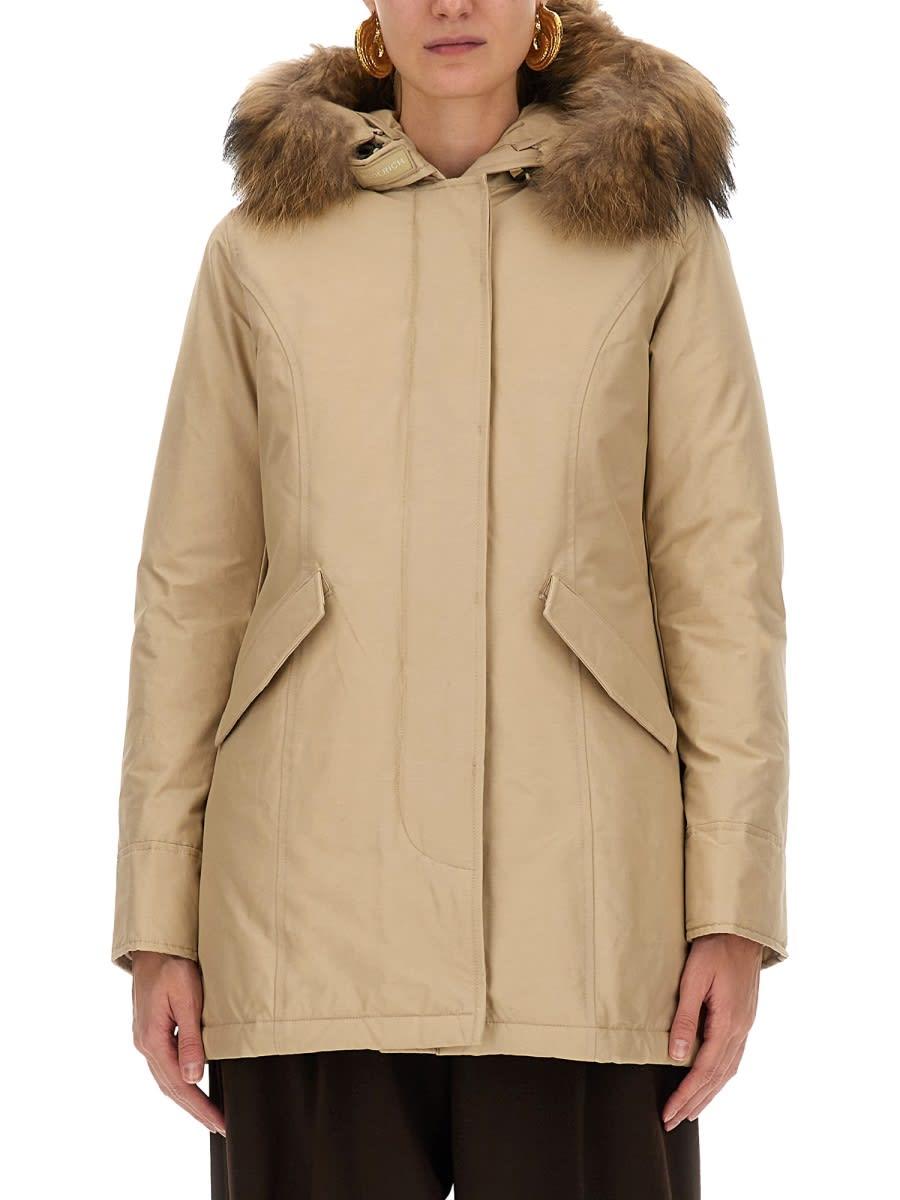 woolrich artic racoon parka