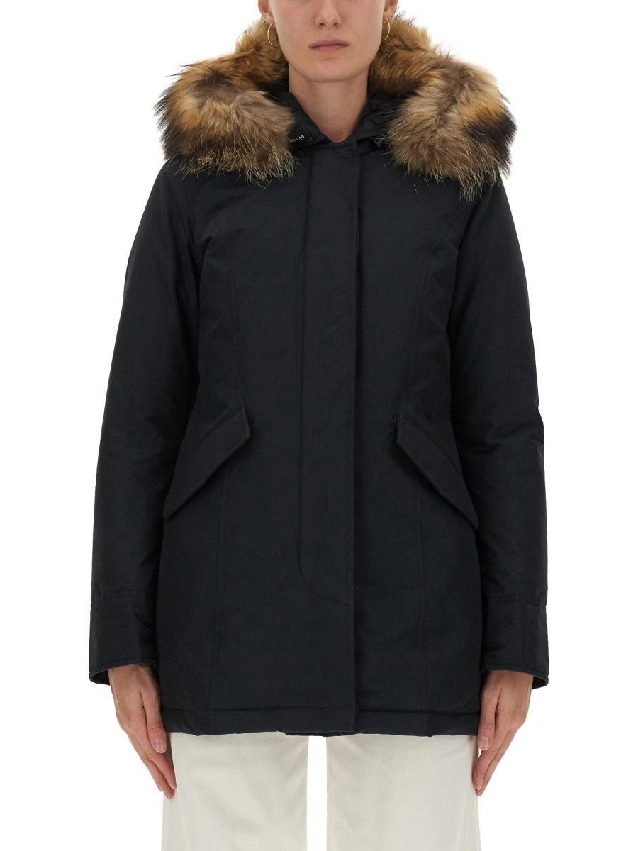 woolrich artic racoon parka