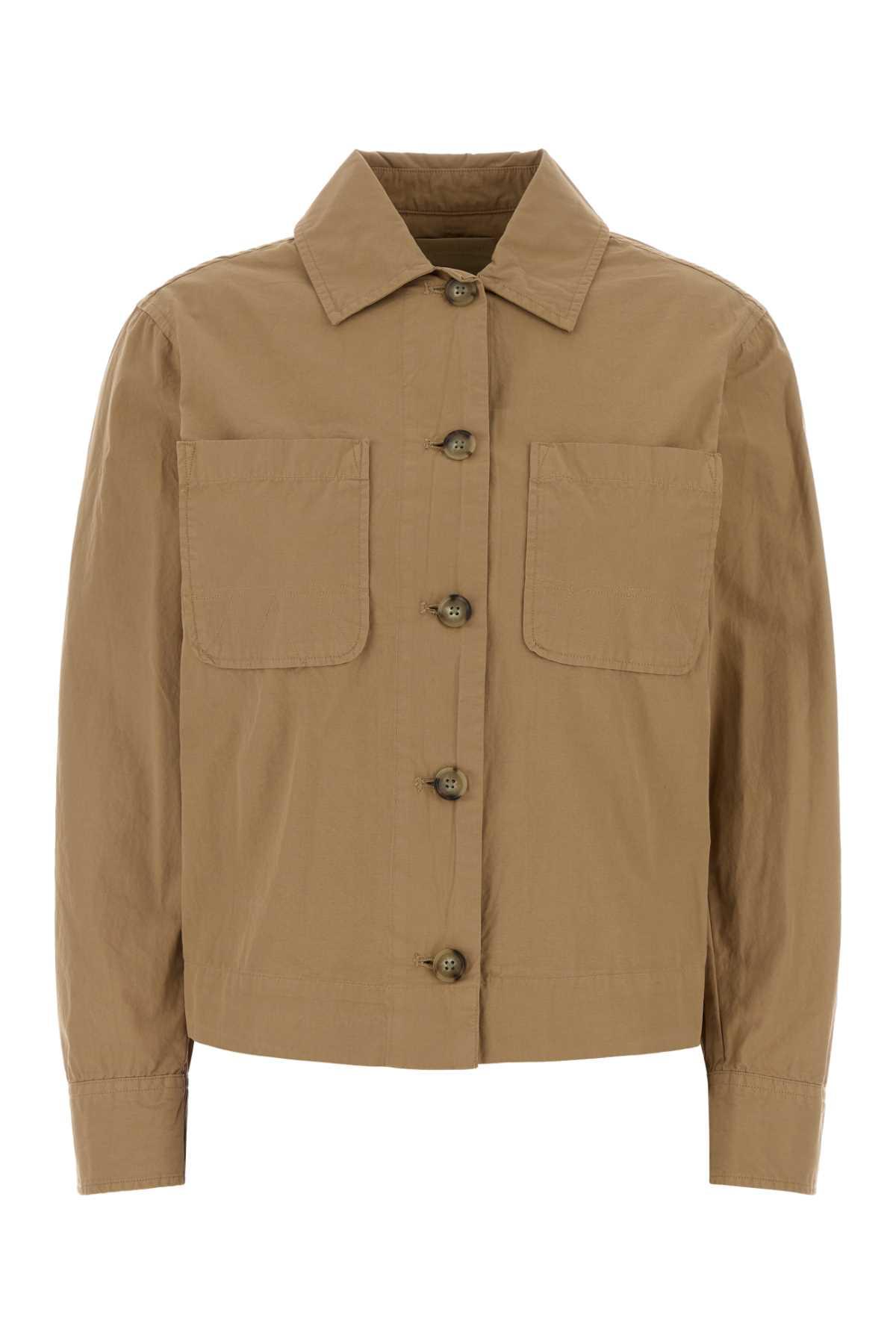 woolrich camel cotton shirt