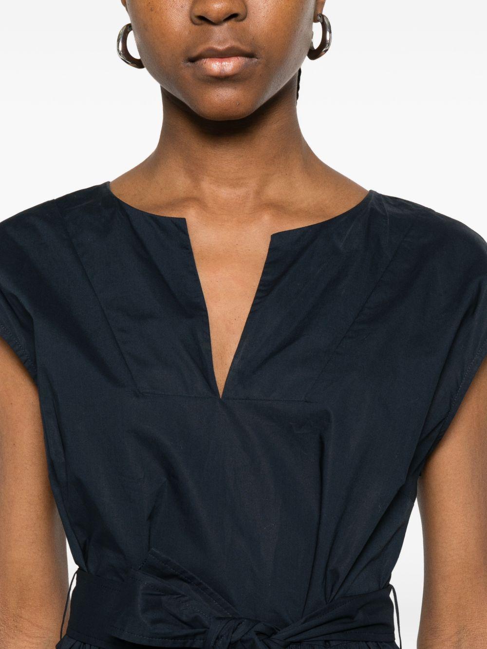 woolrich dresses blue cotton - women