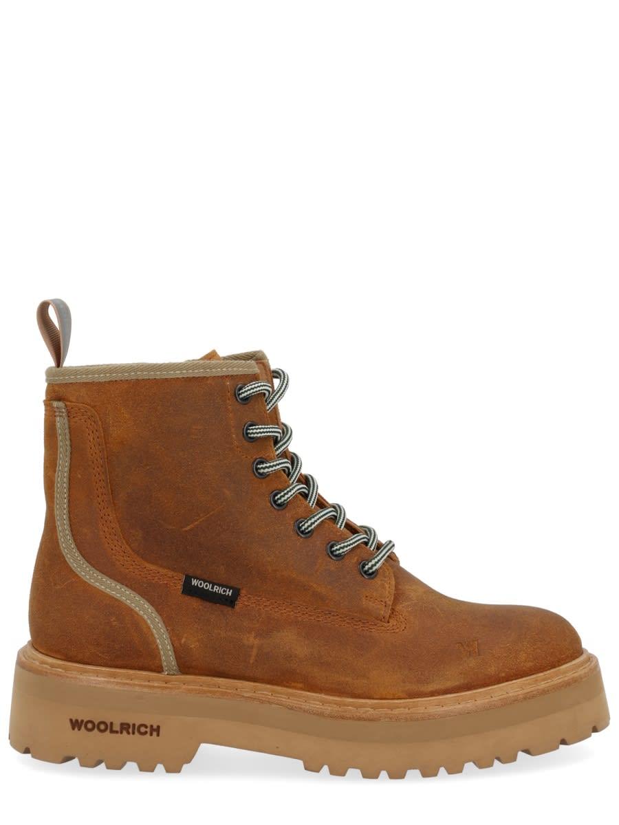 woolrich lace-up boot