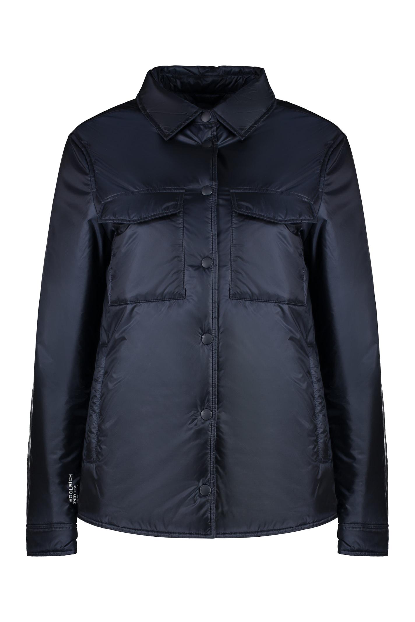 woolrich nylon overshirt