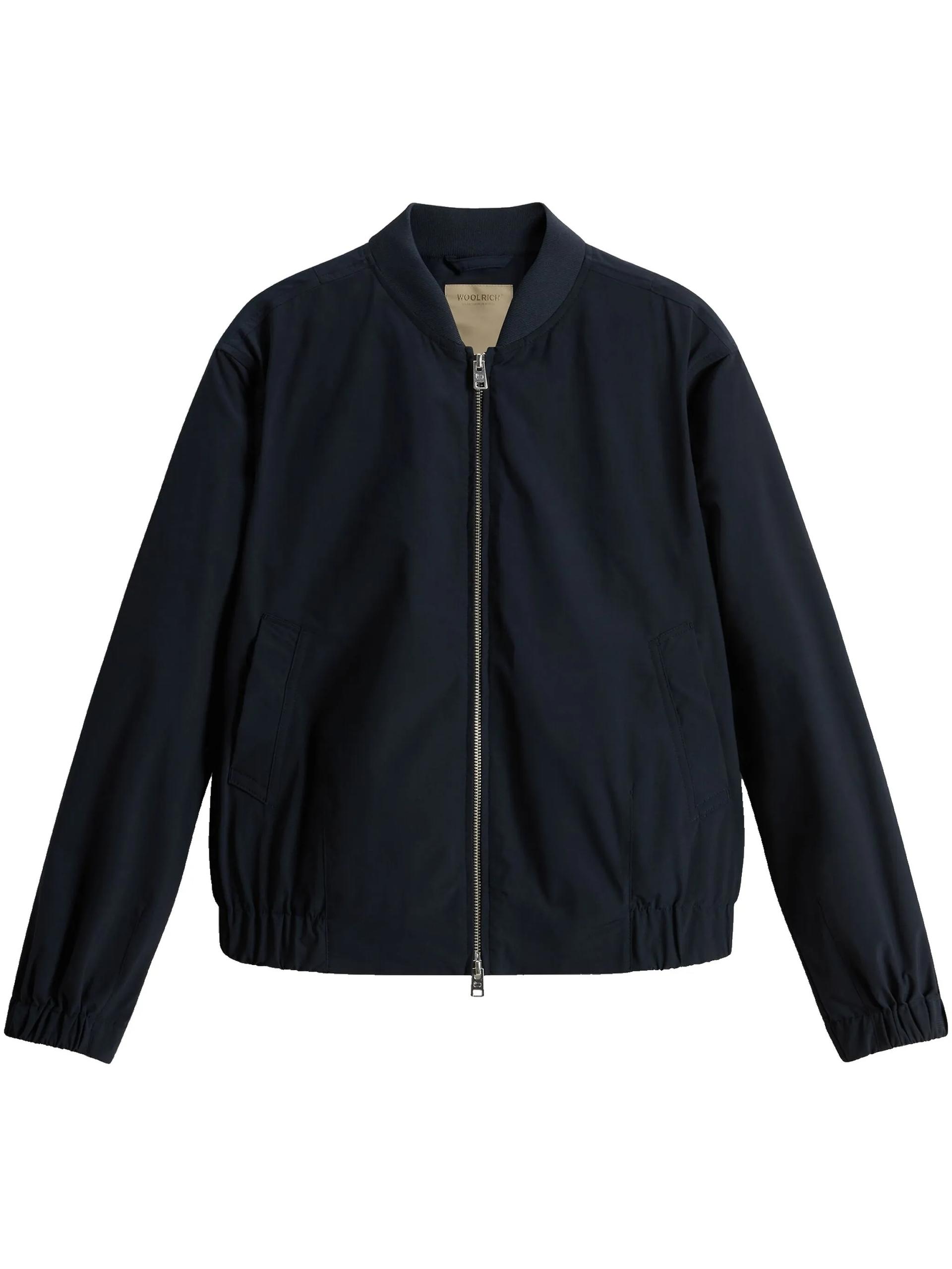 woolrich summer bomber blue giacca - women