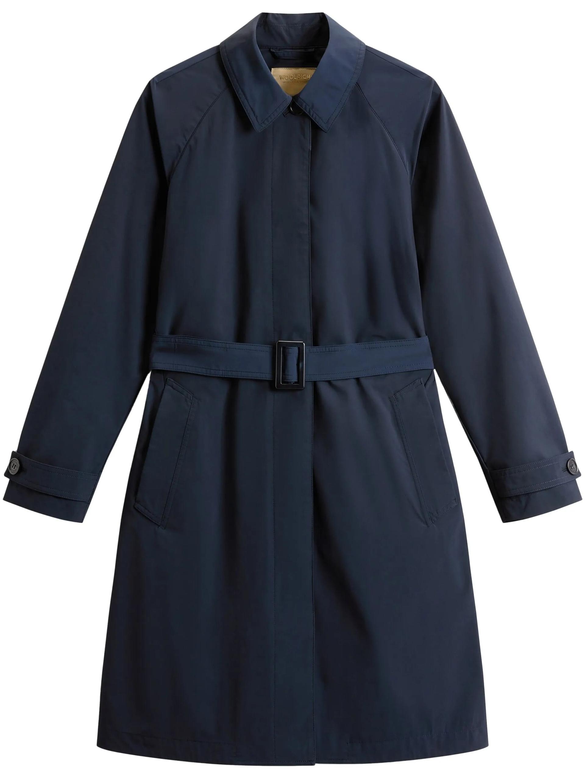 woolrich summer trench blue - women