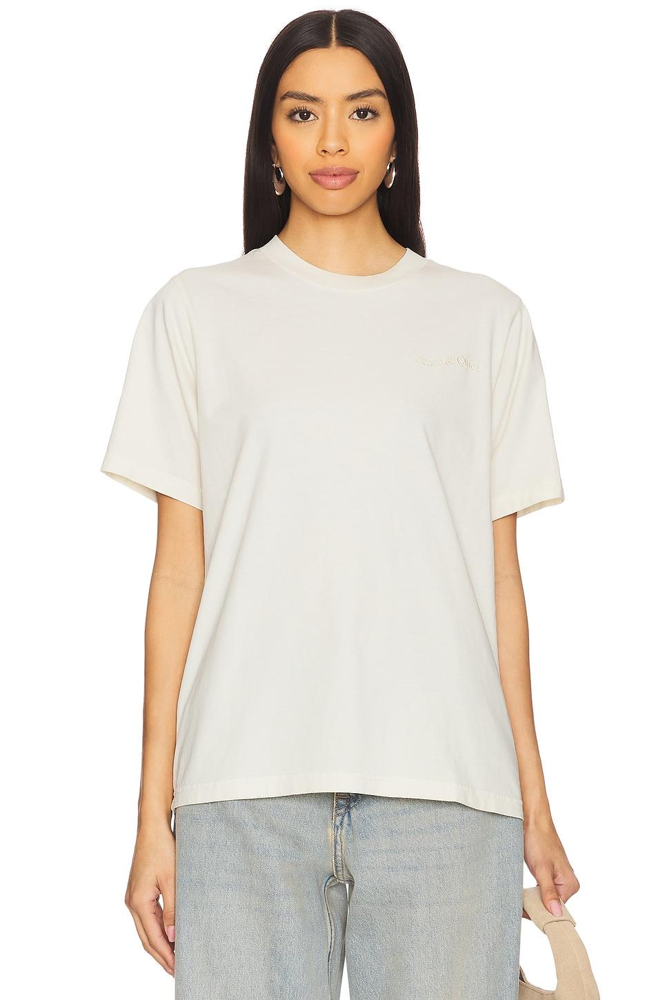 wordmark pigment dyed t-shirt