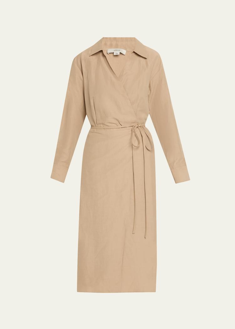 Vince Wrap Shirtdress