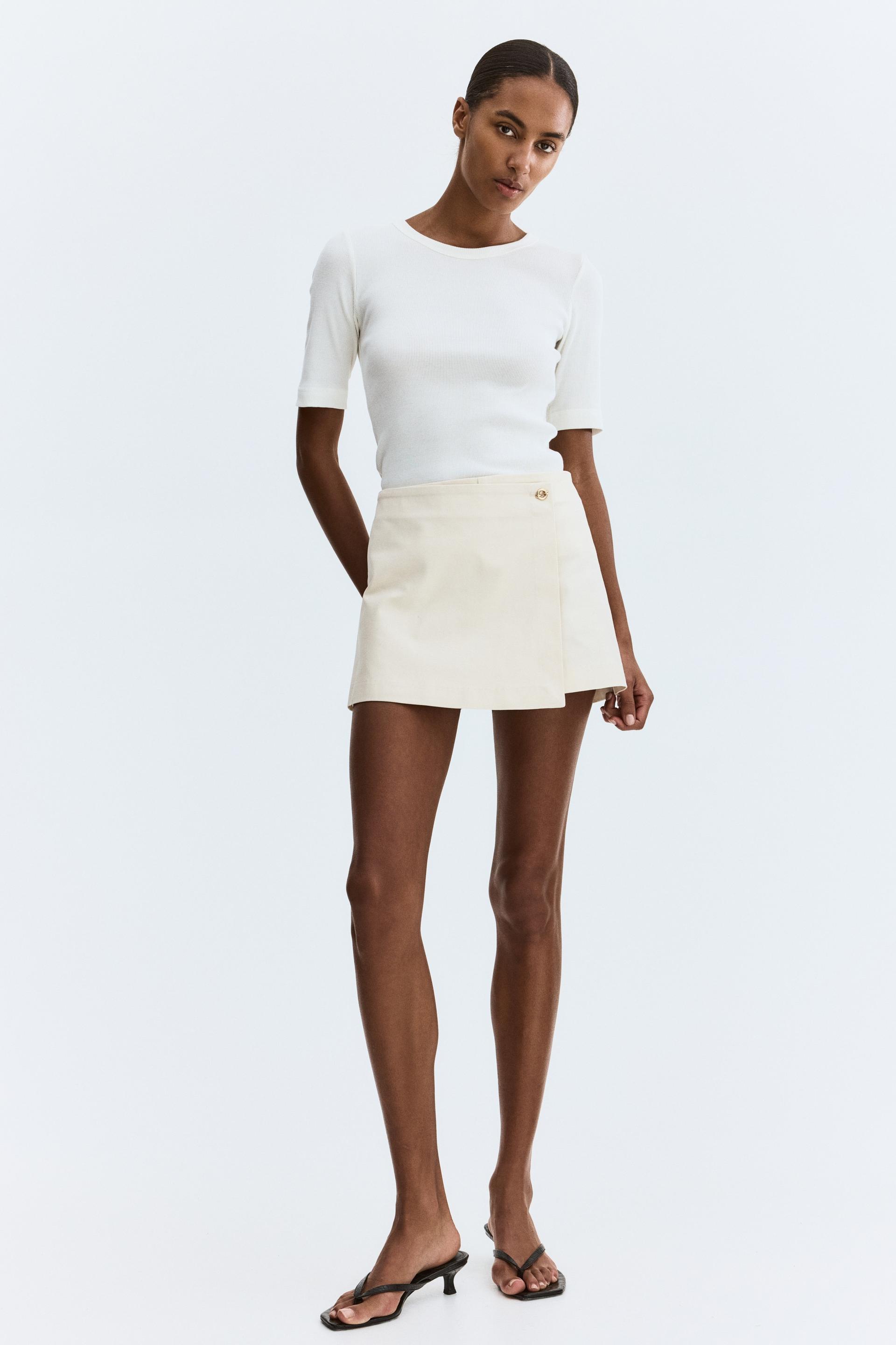 wrap skort