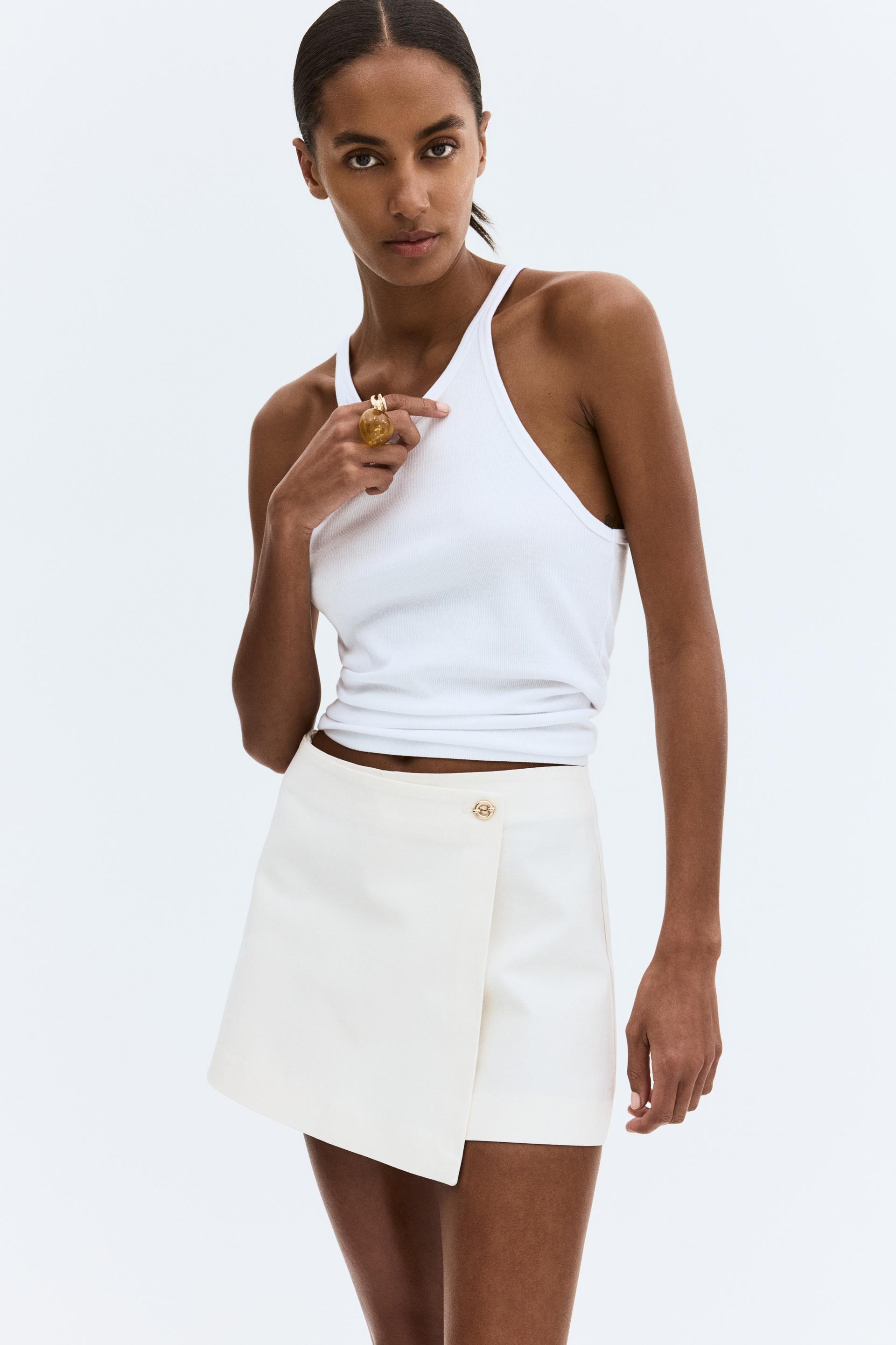 wrap skort