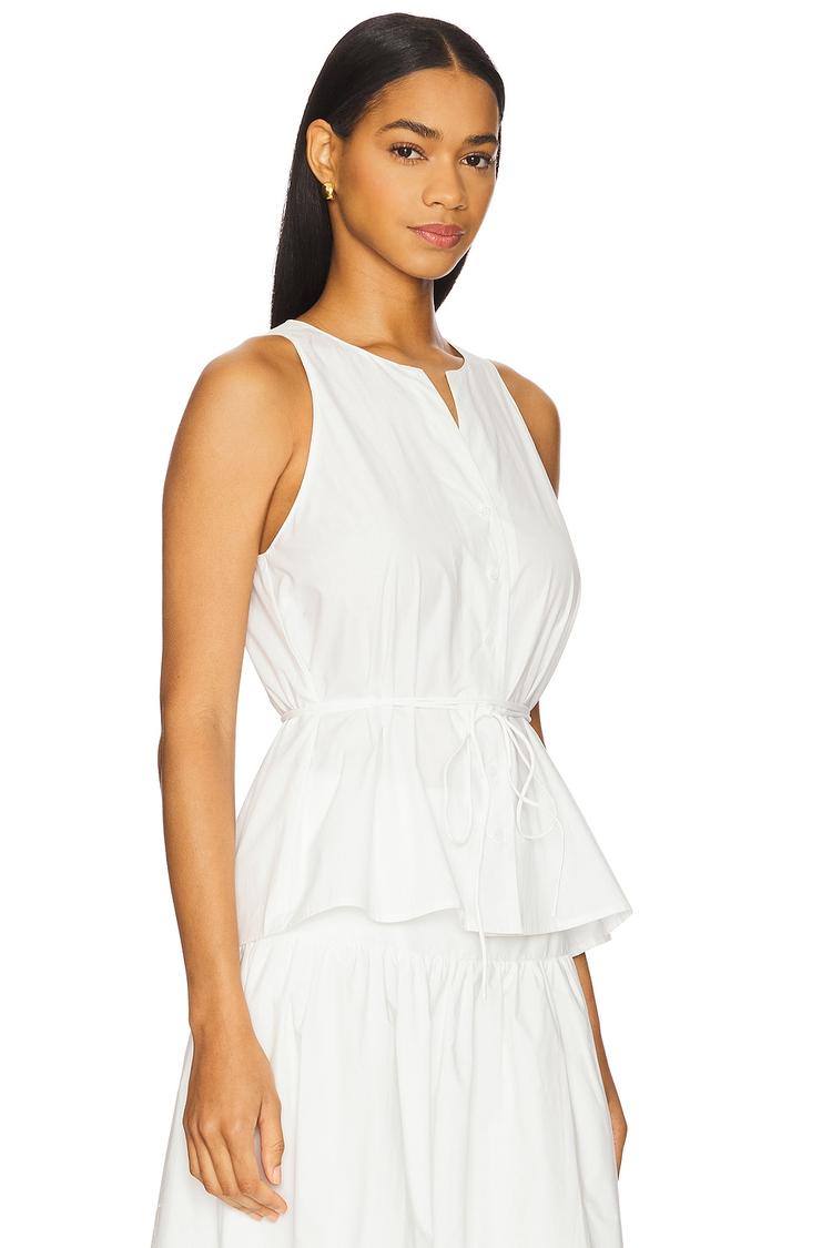 wren poplin top