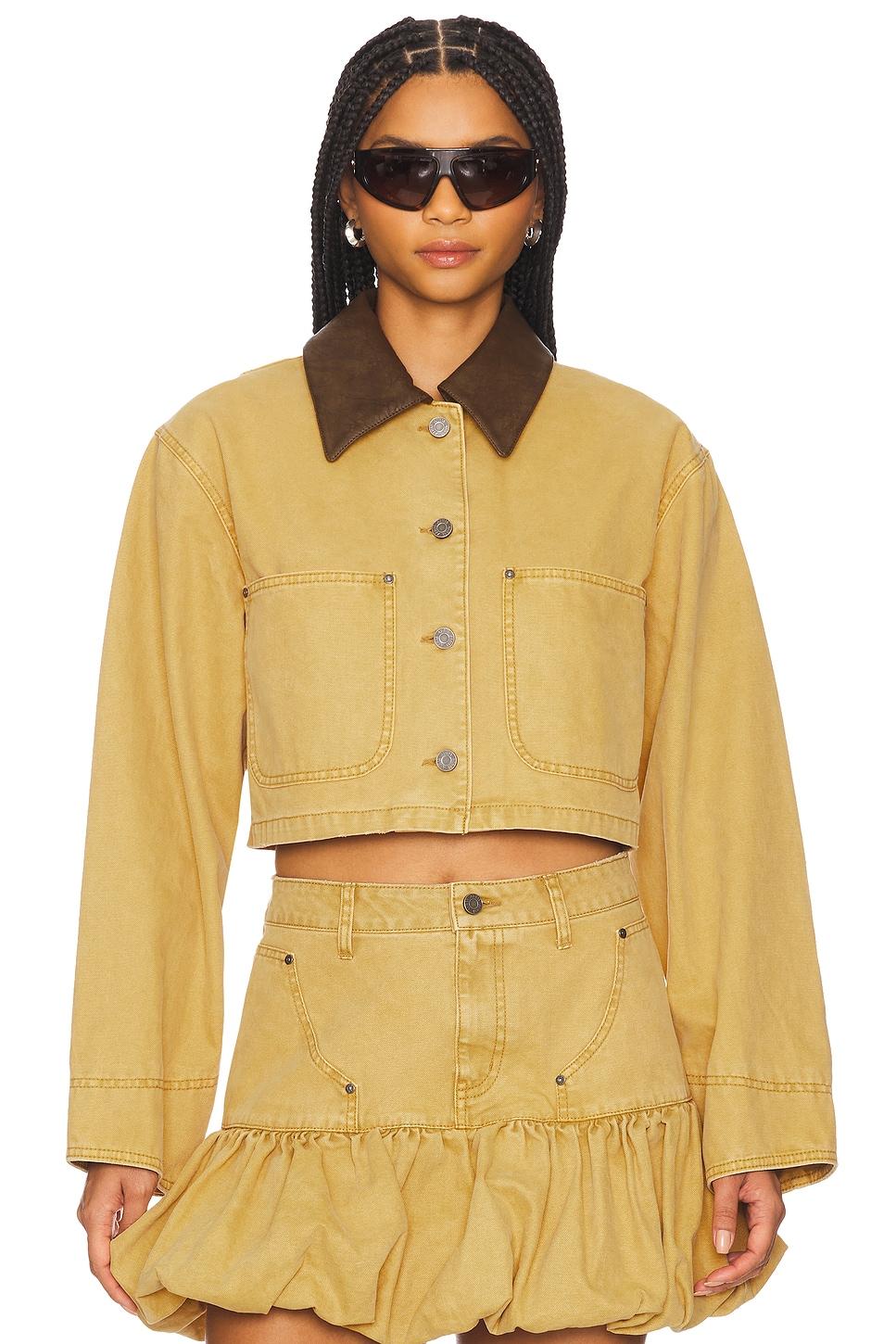 wrenley cropped jacket