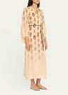 wylie ikat midi dress