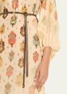 wylie ikat midi dress