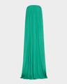 wynn strapless ruched gown