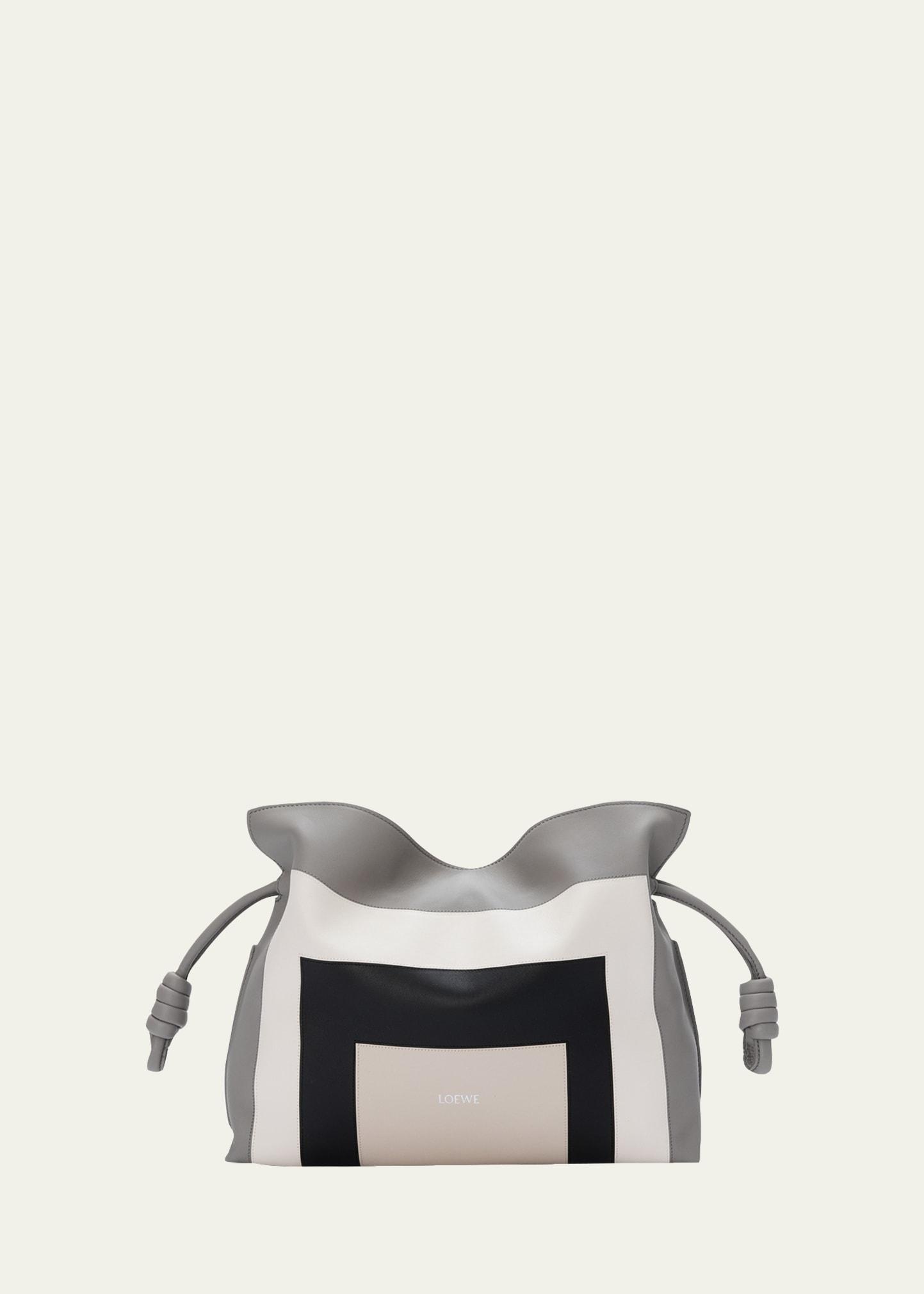 x albers flamenco medium clutch bag in nappa leather