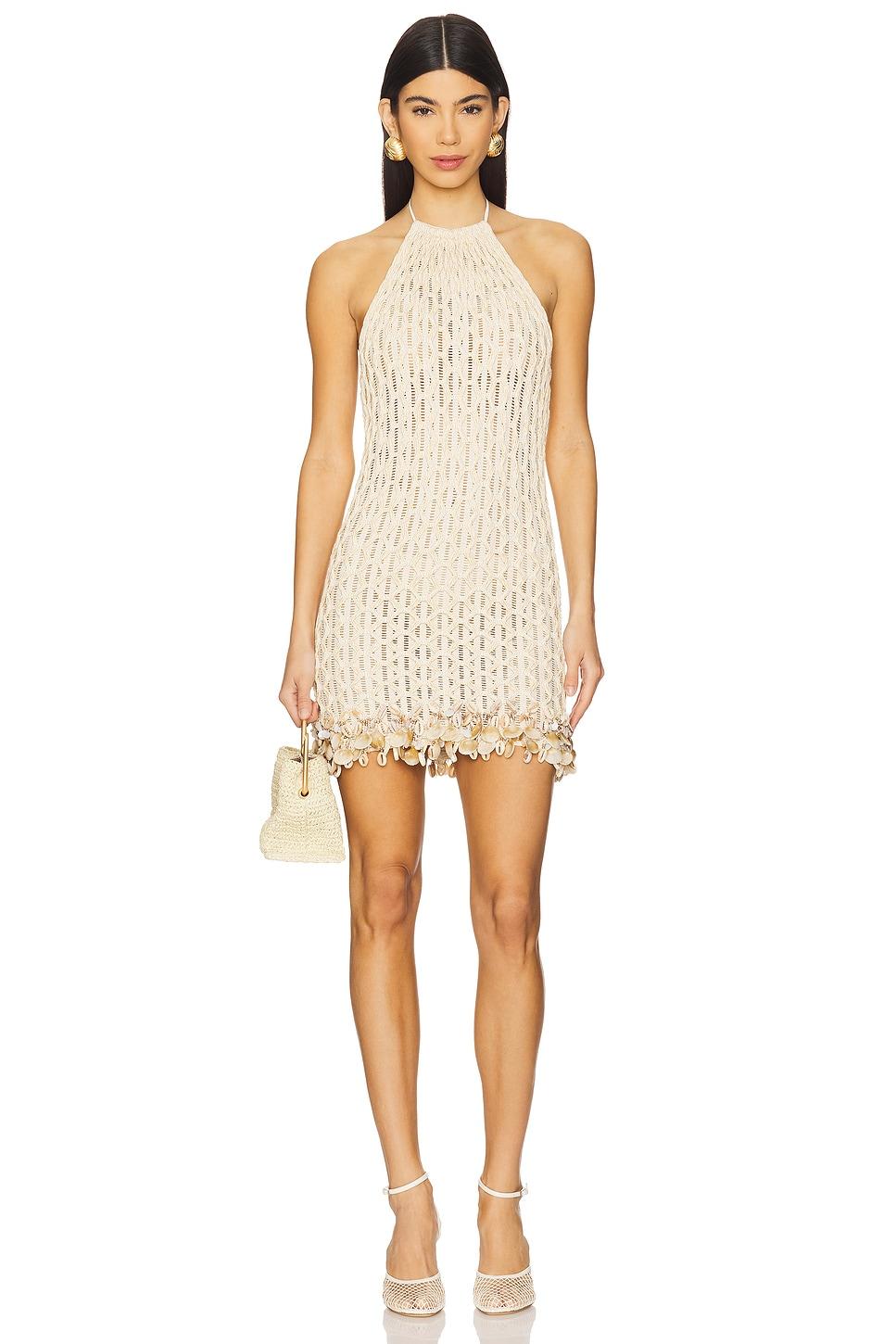 x camila coelho mesh mini dress