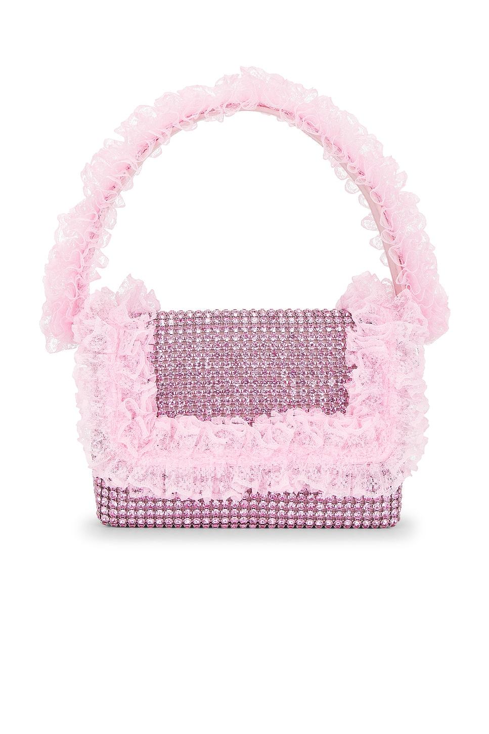 x christopher kane crystal lace detail bag