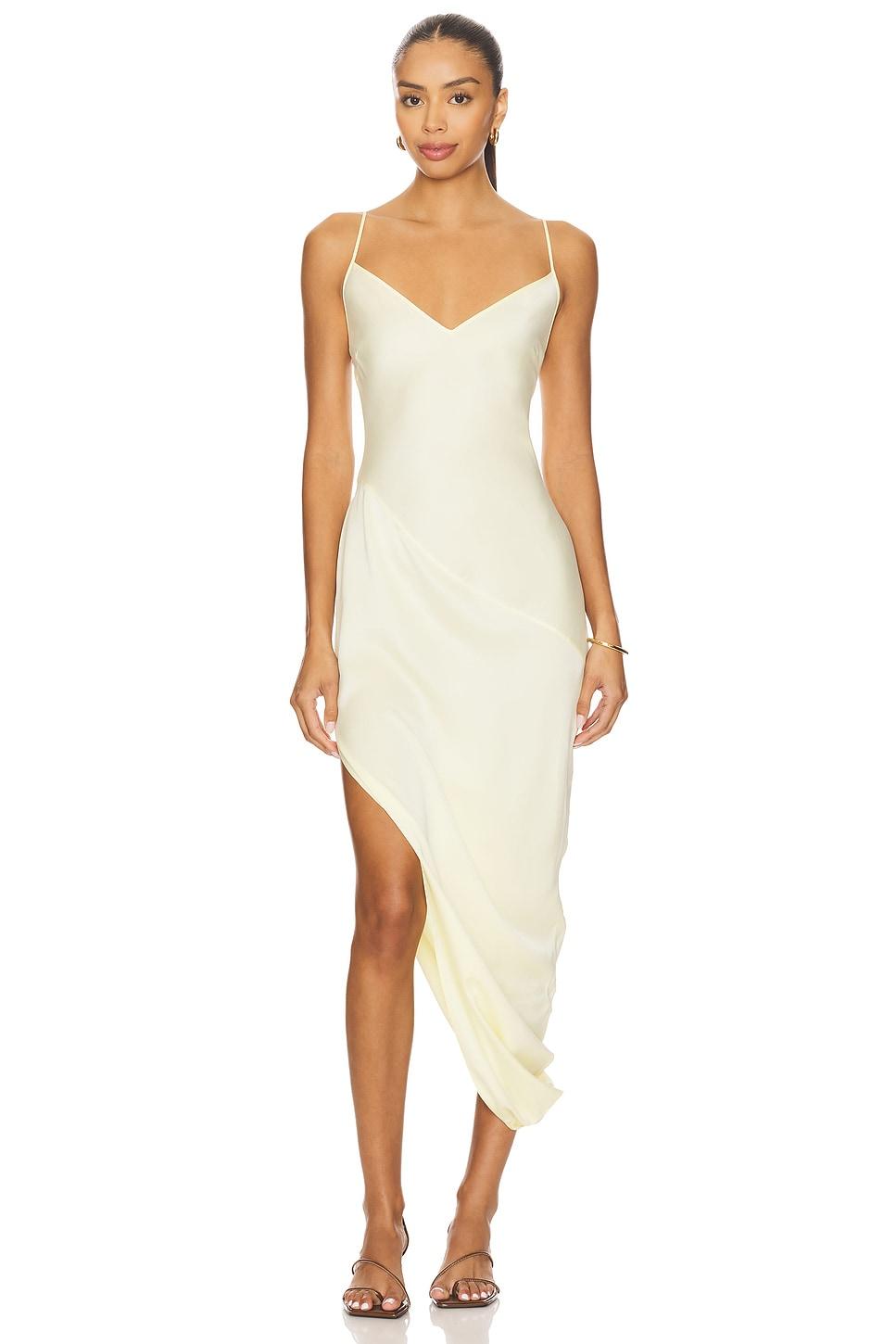 x coco nico silk maxi dress