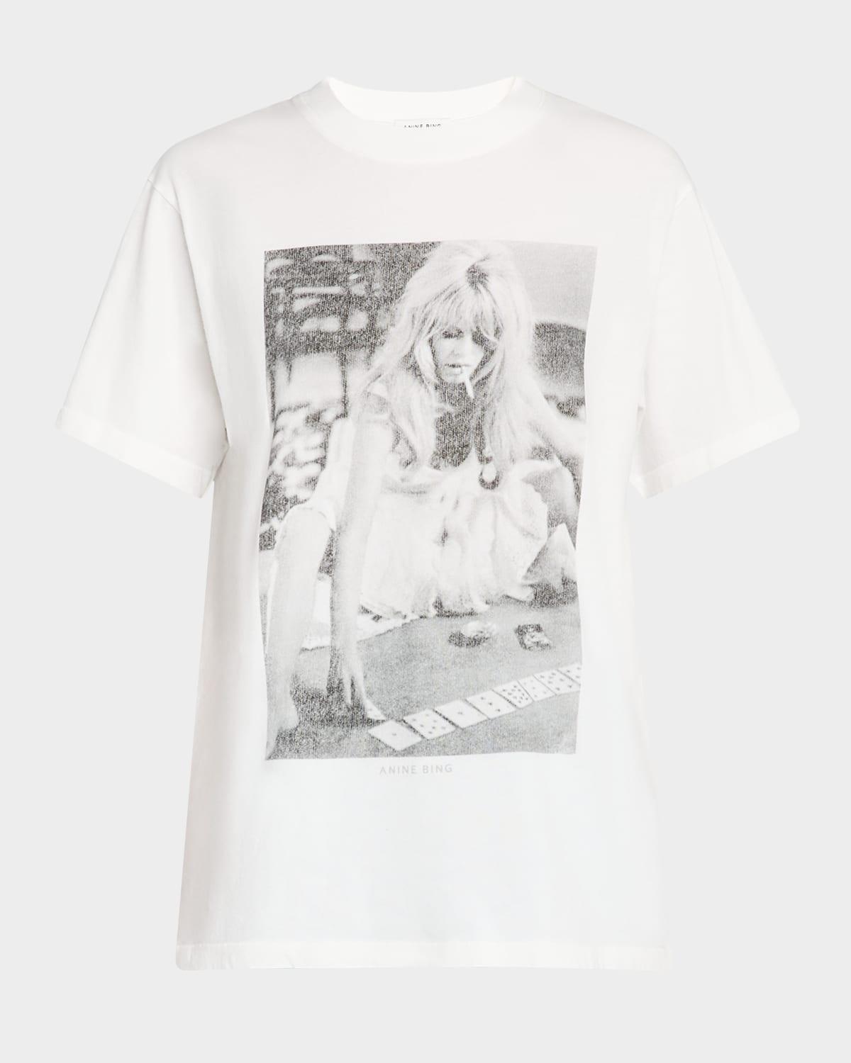 x douglas kirkland x brigitte bardot lilli graphic t-shirt
