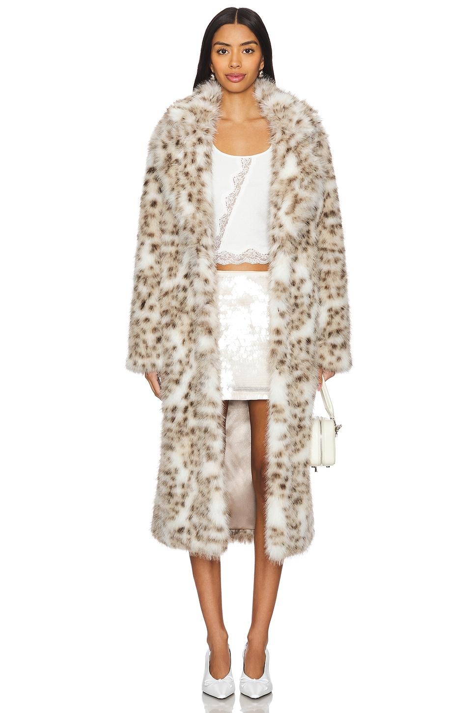 x emma rose lola faux fur coat