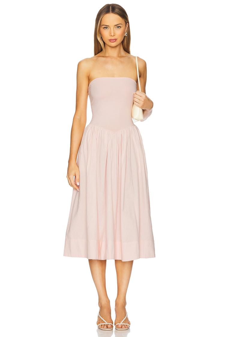x free-est onda tube midi dress