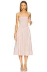 x free-est onda tube midi dress