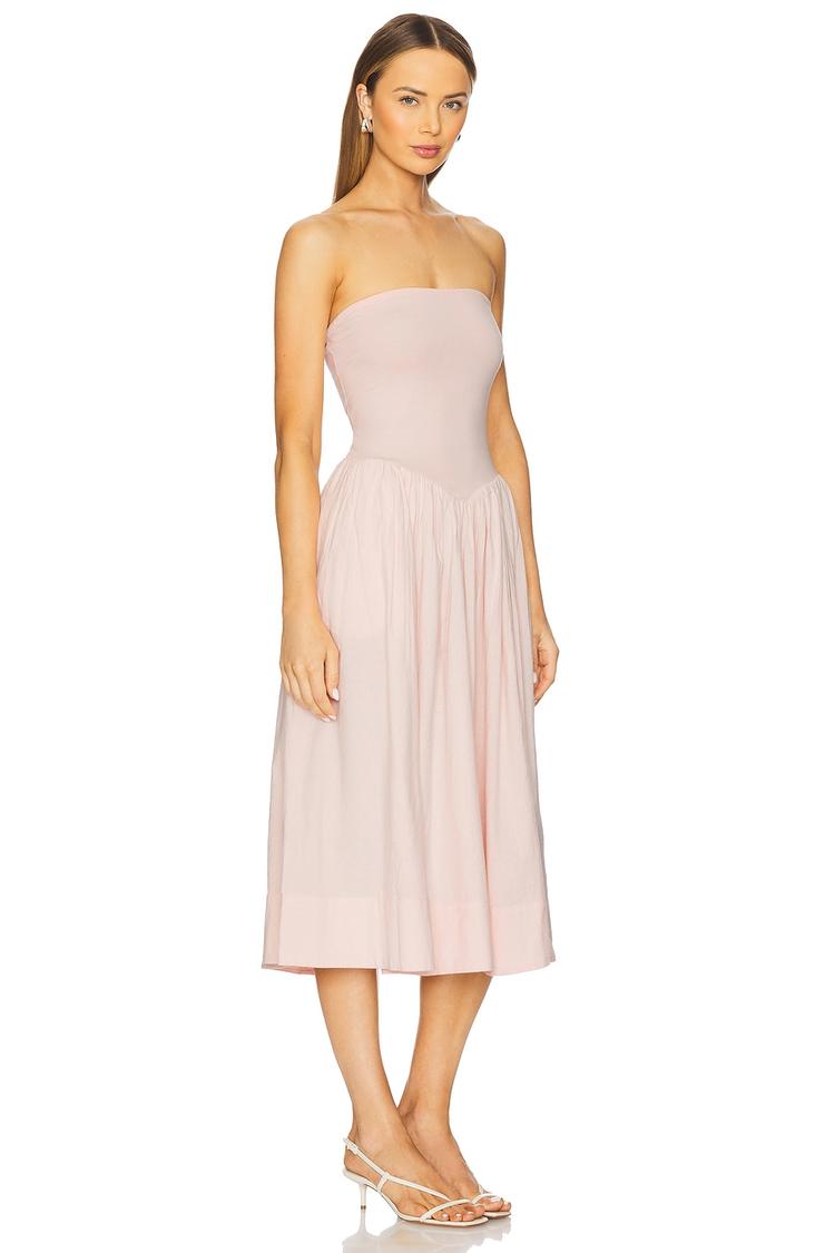 x free-est onda tube midi dress