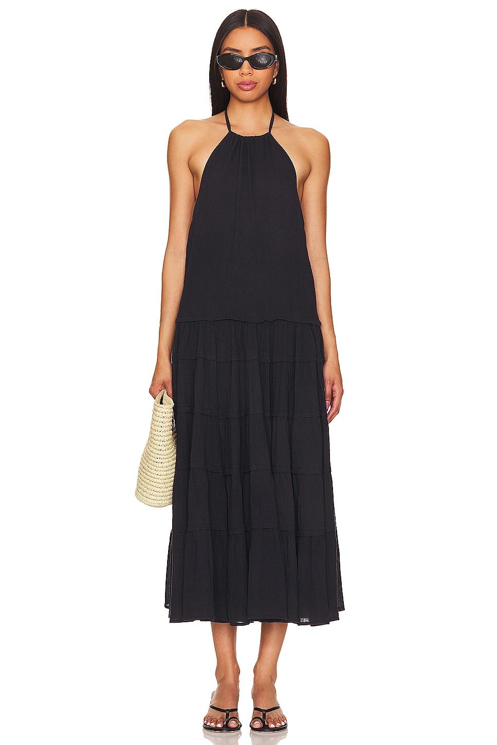 x free-est somewhere sunny maxi dress