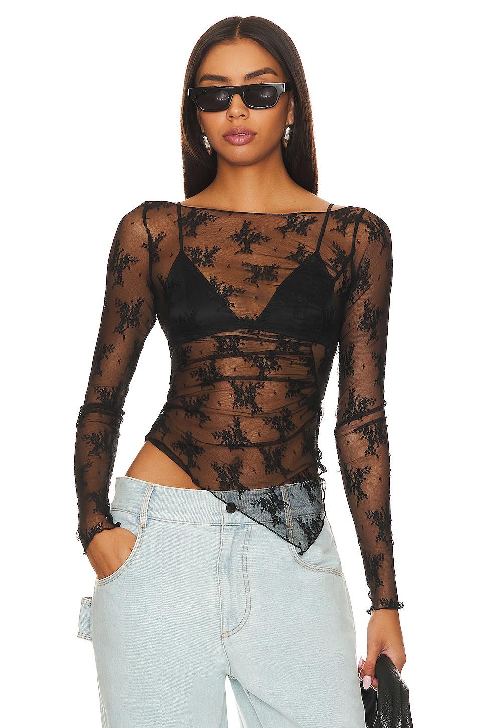 x intimately fp full bloom top in black