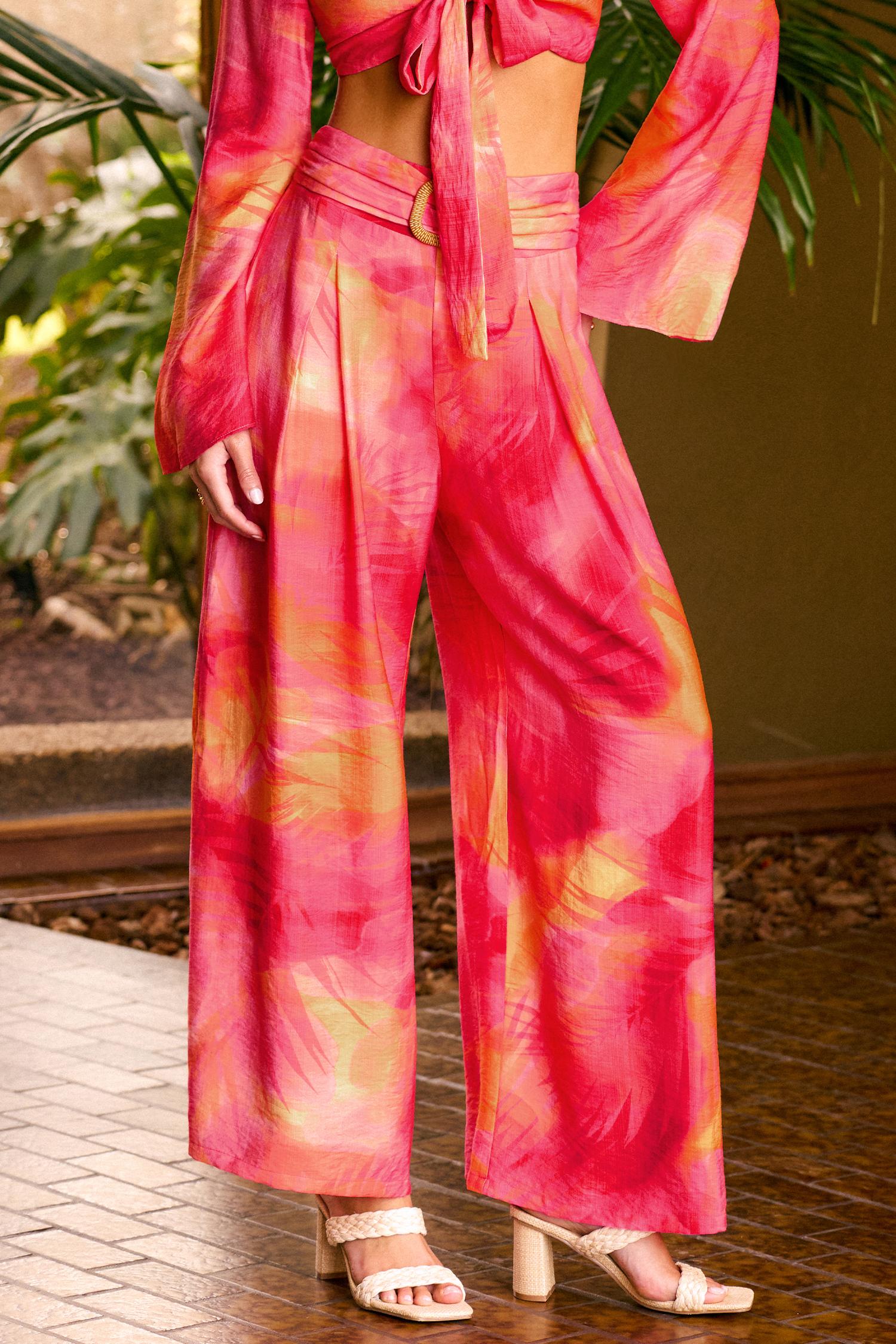 x jjd tequila sunrise pants - l