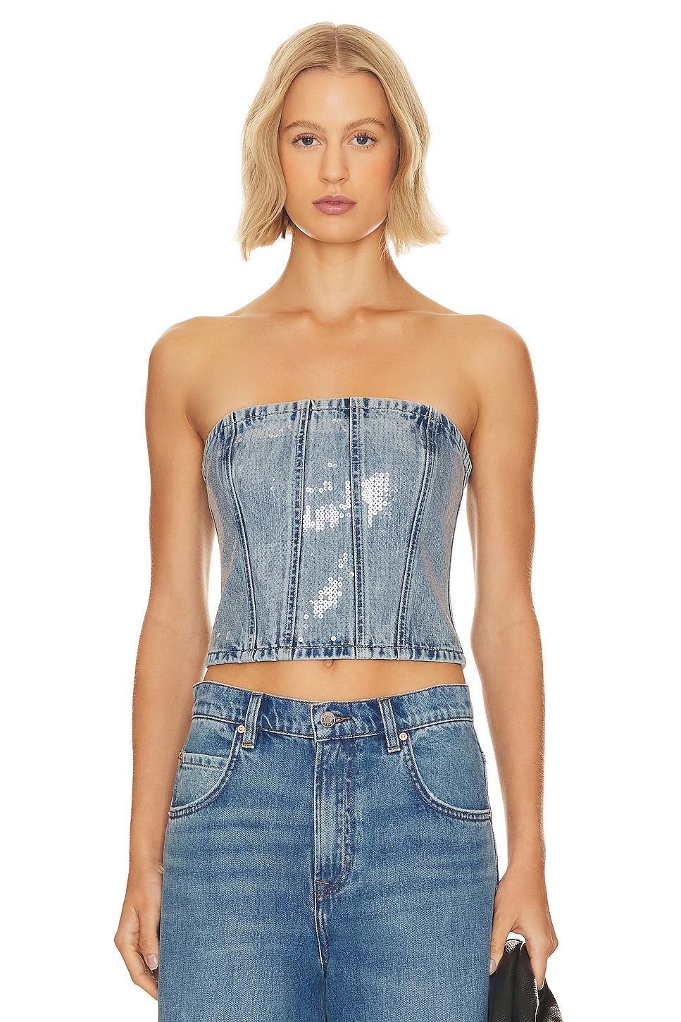 x lindsi lane aurora sequin bustier