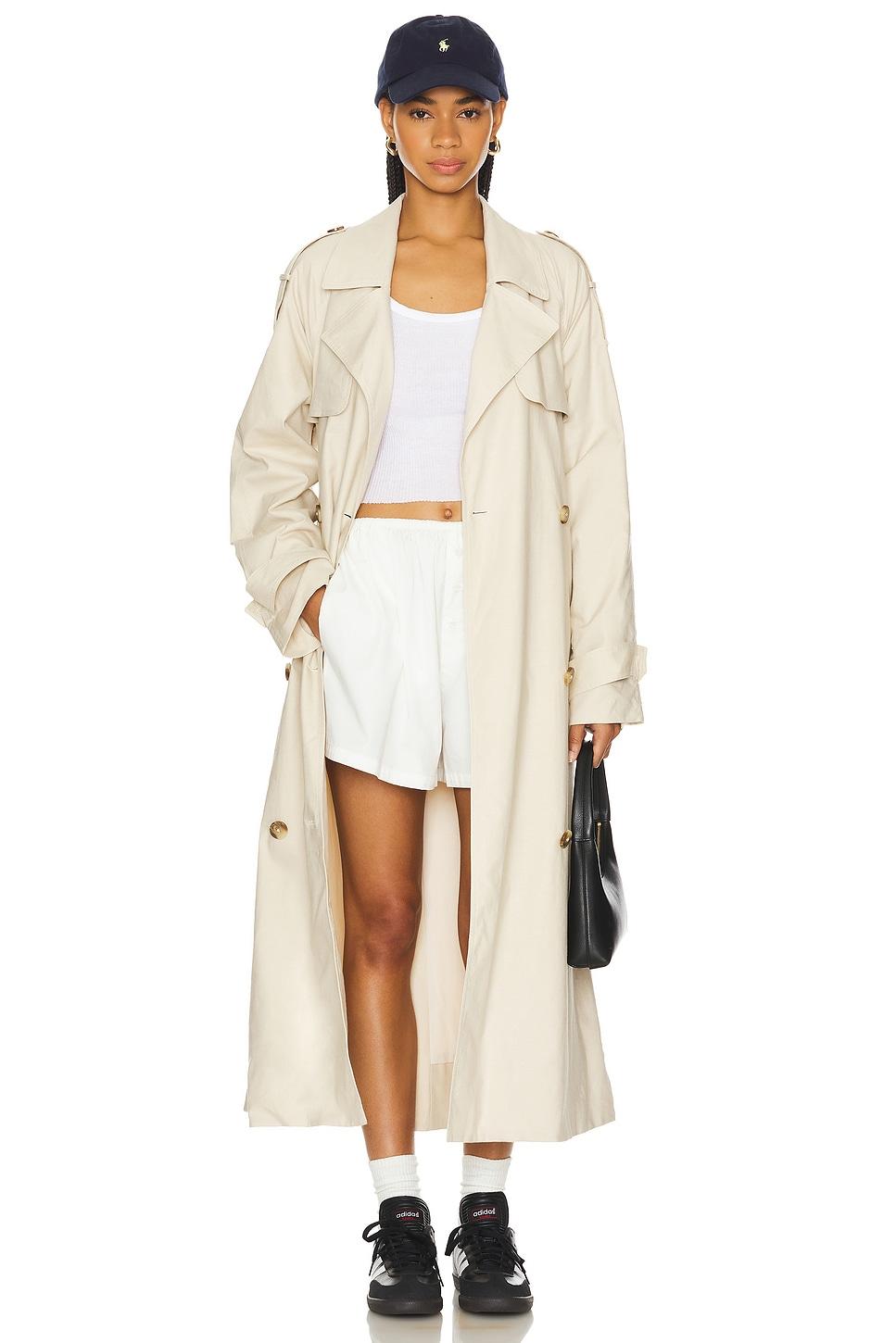 x maggie macdonald leah trench coat
