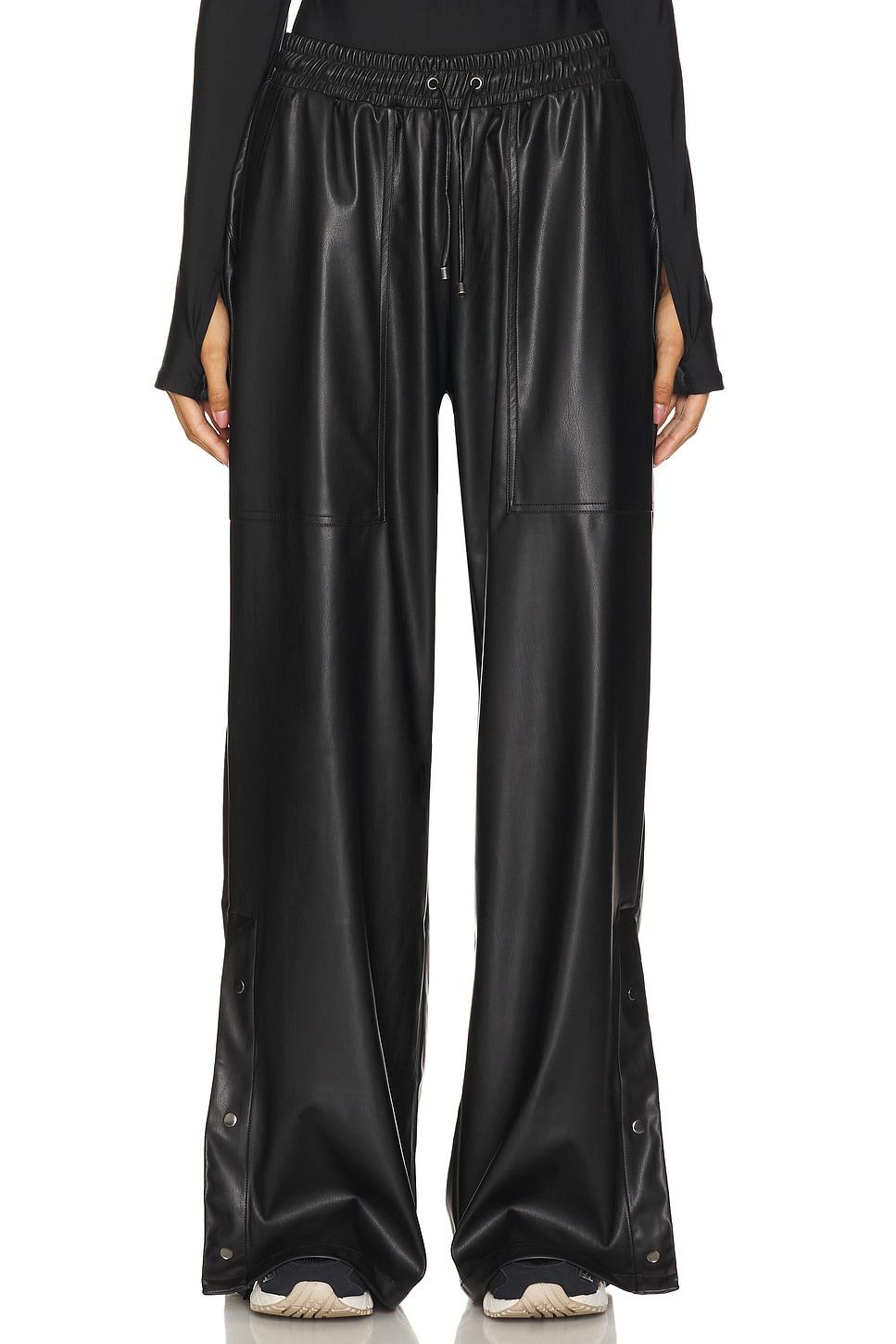 x mona kattan cara leather pants
