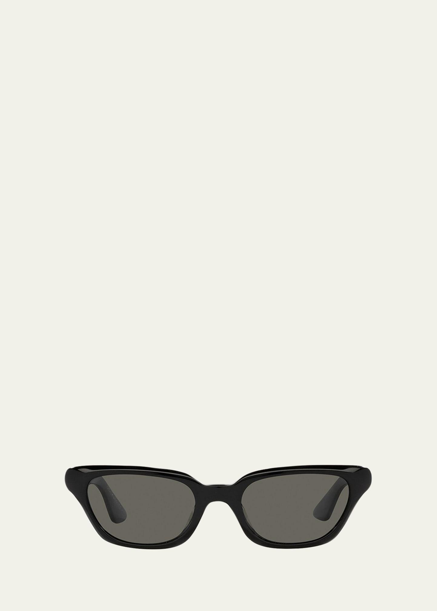 x oliver peoples acetate cat-eye sunglasses