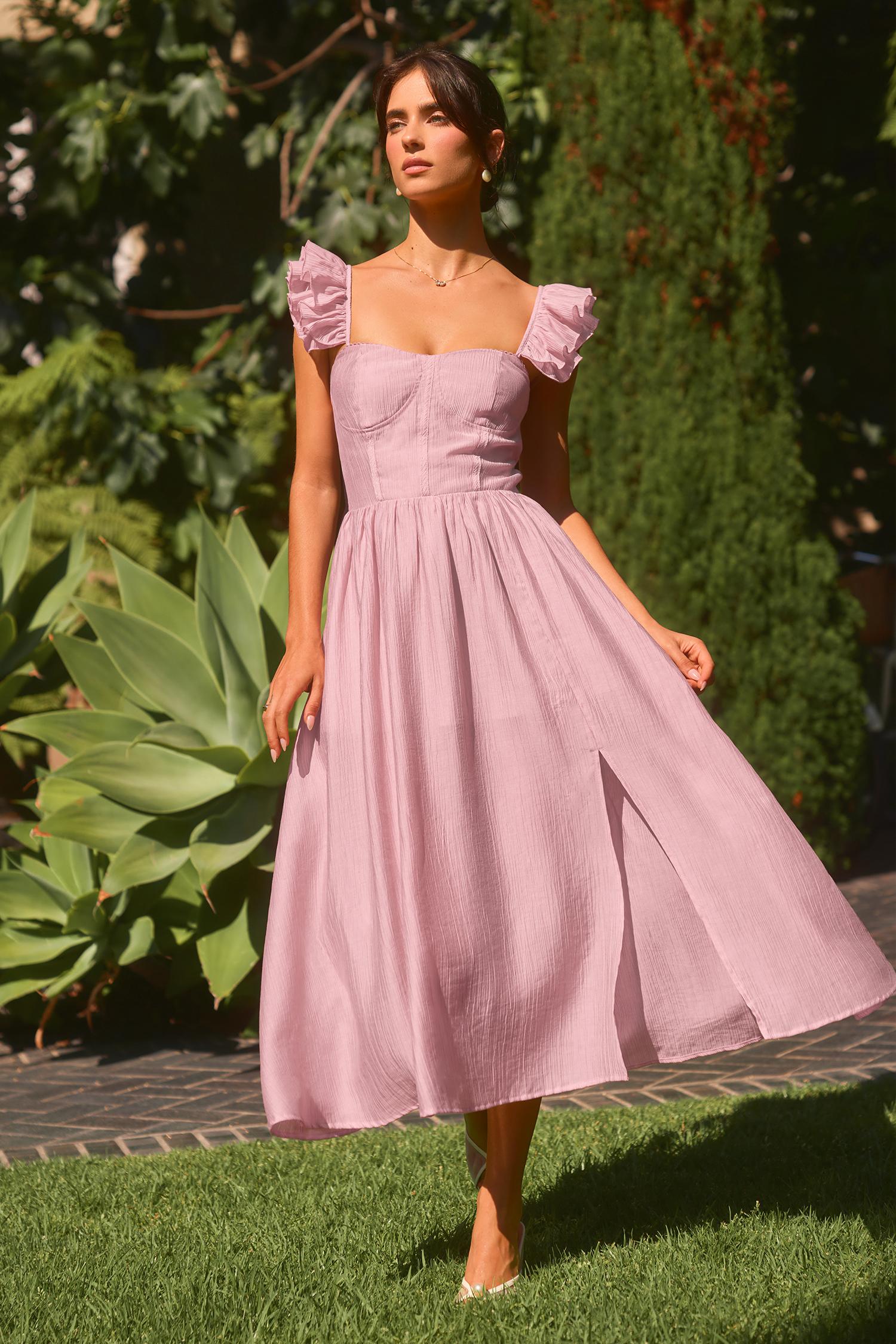 x renee & elisha herbert best dressed midi dress - l