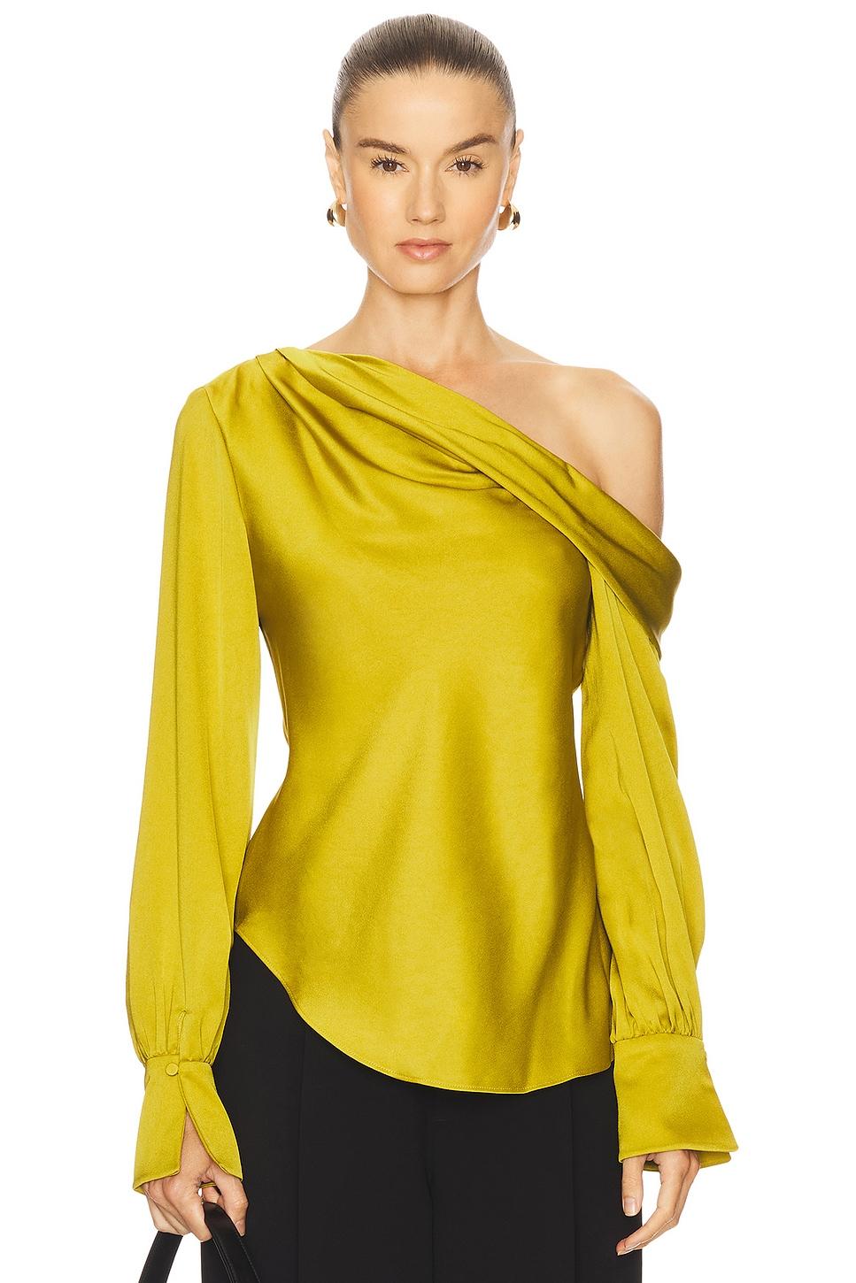 x revolve alice one shoulder top