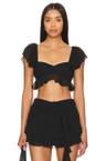 x revolve aliyah crop top