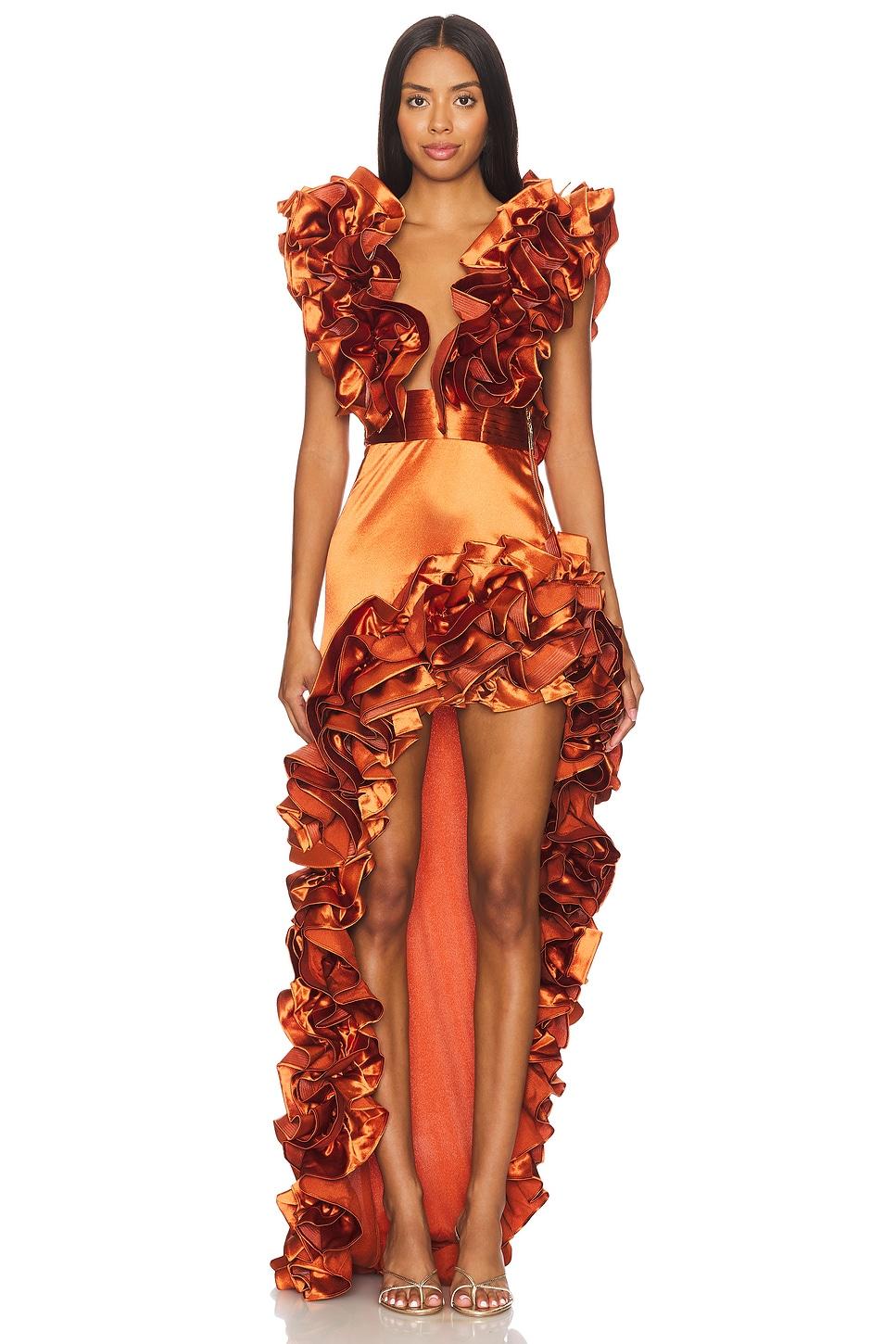 x revolve aurora gown