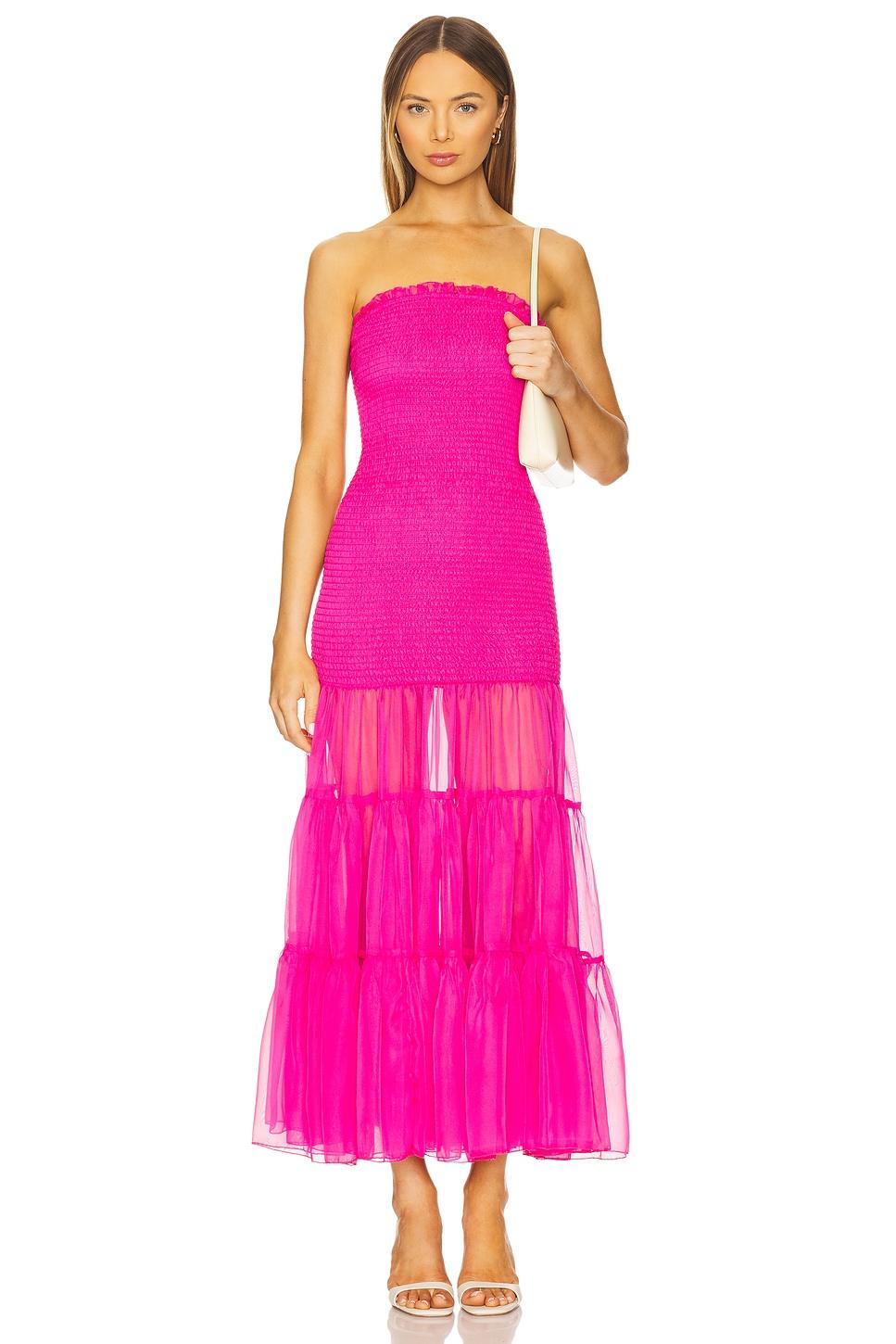 x revolve azura strapless dress