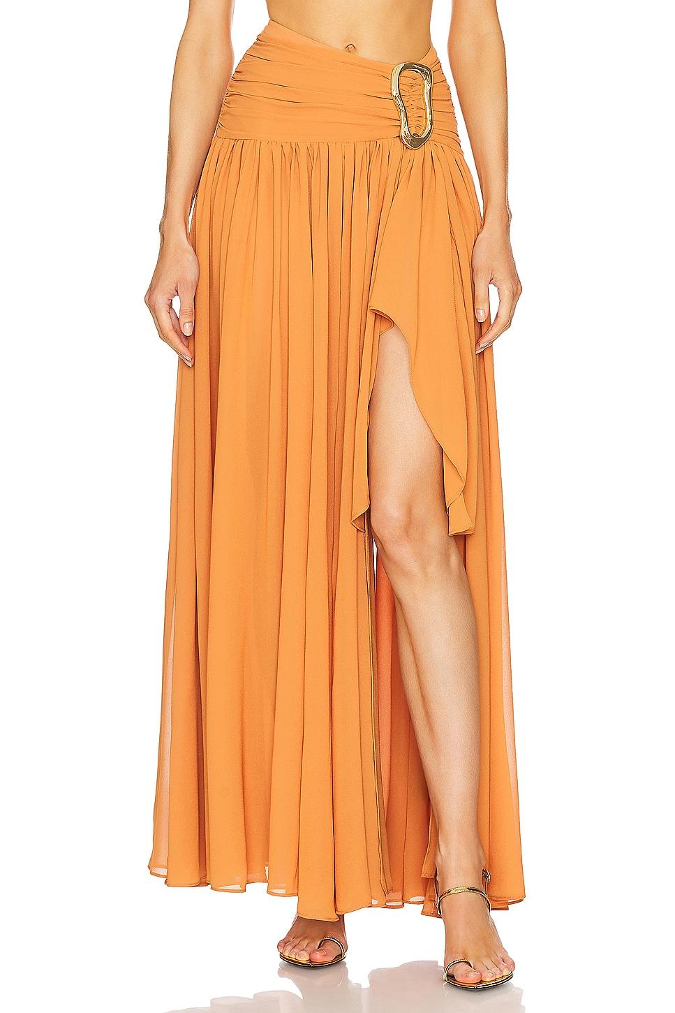 x revolve blair maxi skirt