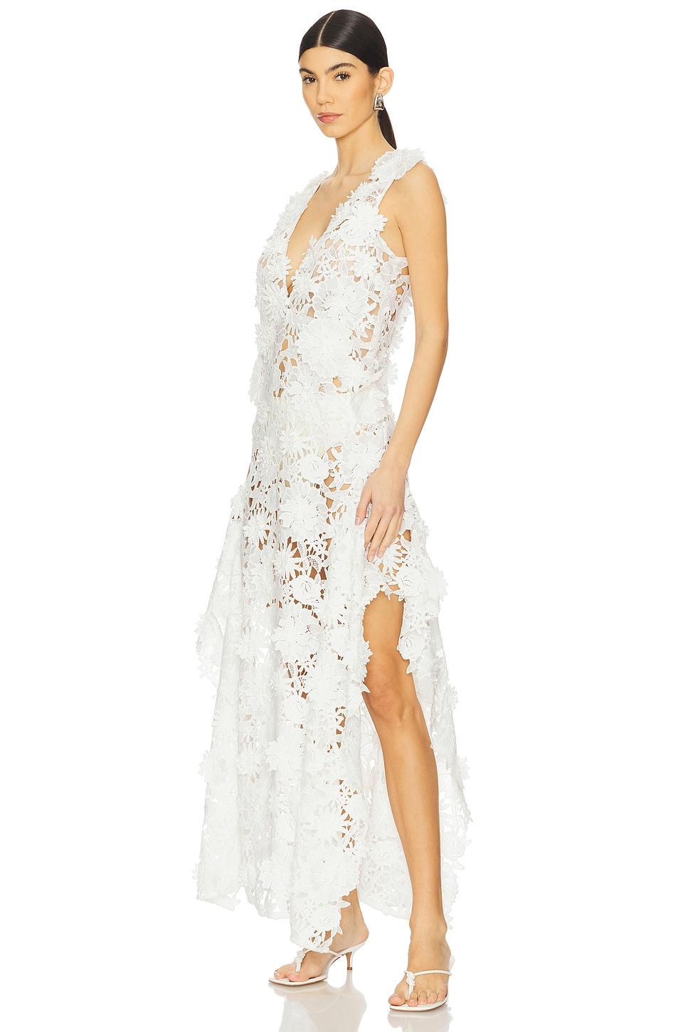 x revolve blake floral lace dress