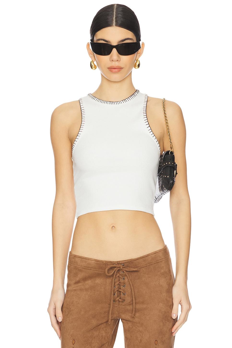 x revolve blanket stitch tank