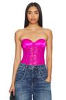 x revolve boned bustier