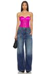 x revolve boned bustier