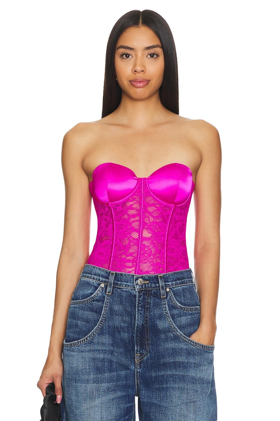 x revolve boned bustier
