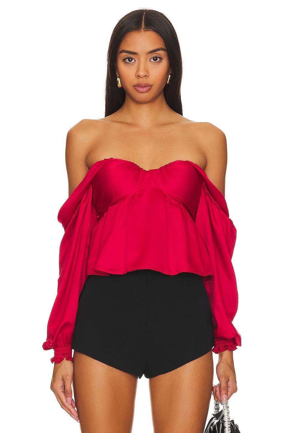 x revolve burna blouse