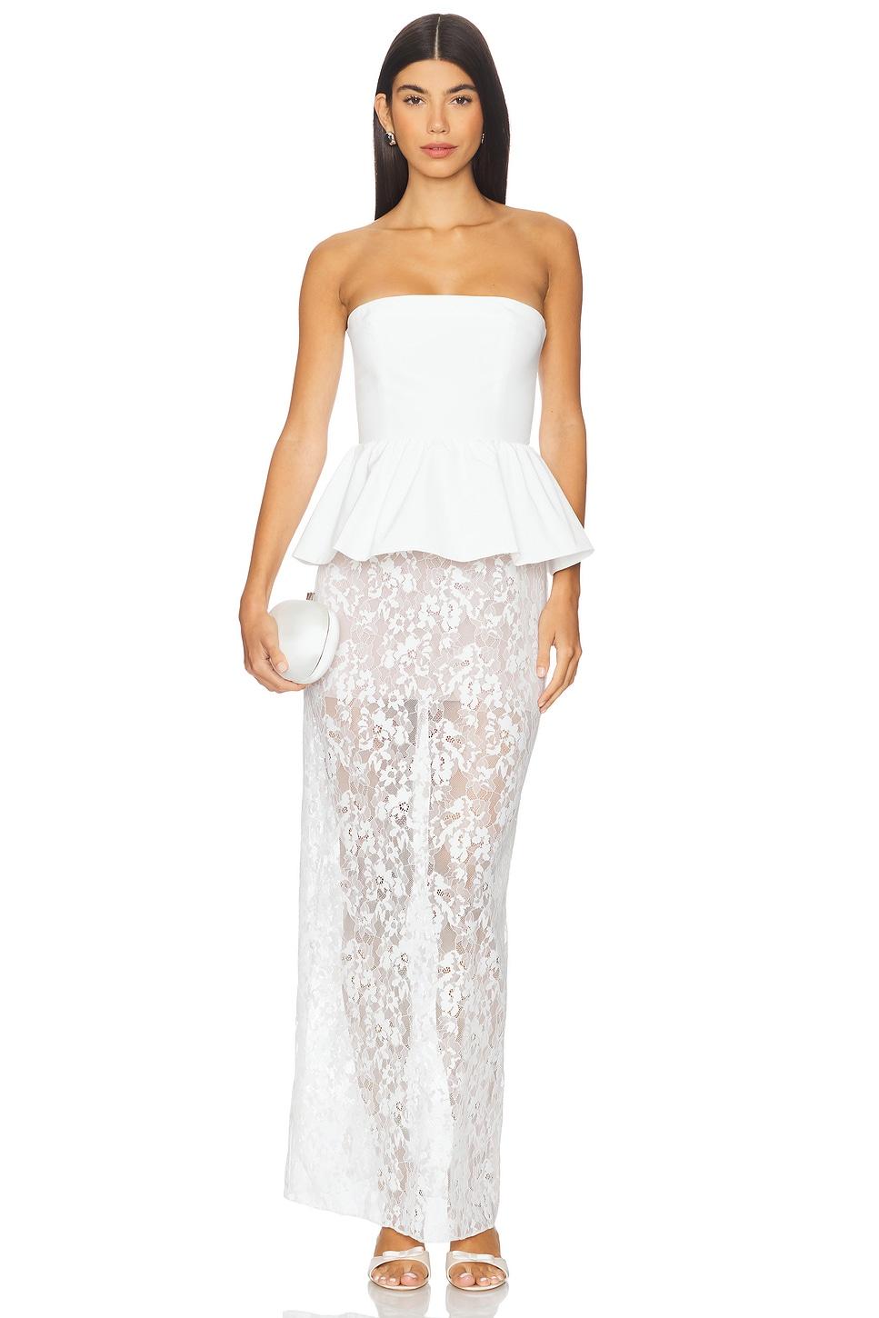 x revolve cherise dress